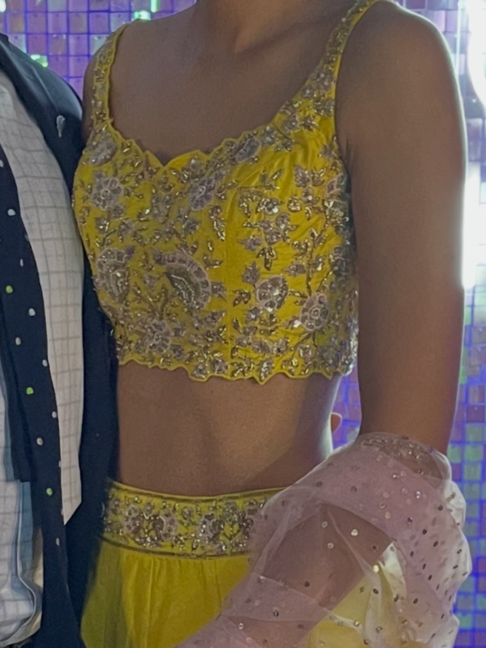 Yellow Lengha - Picture 2 of 2